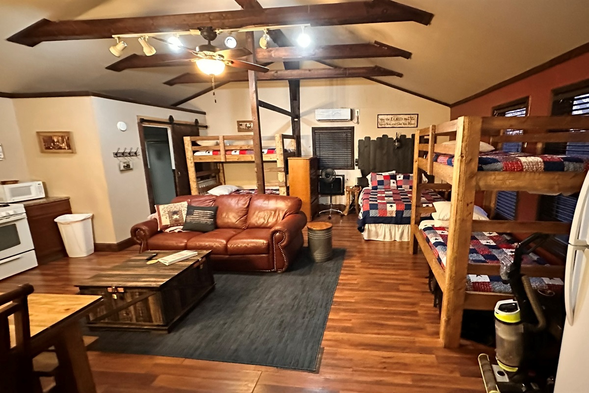 Heavy Duty Bunk beds for adults to sleep comfortably.