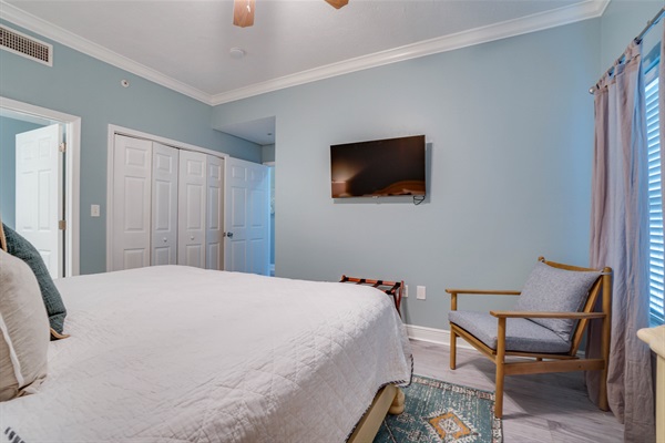 TVs in Both Bedrooms