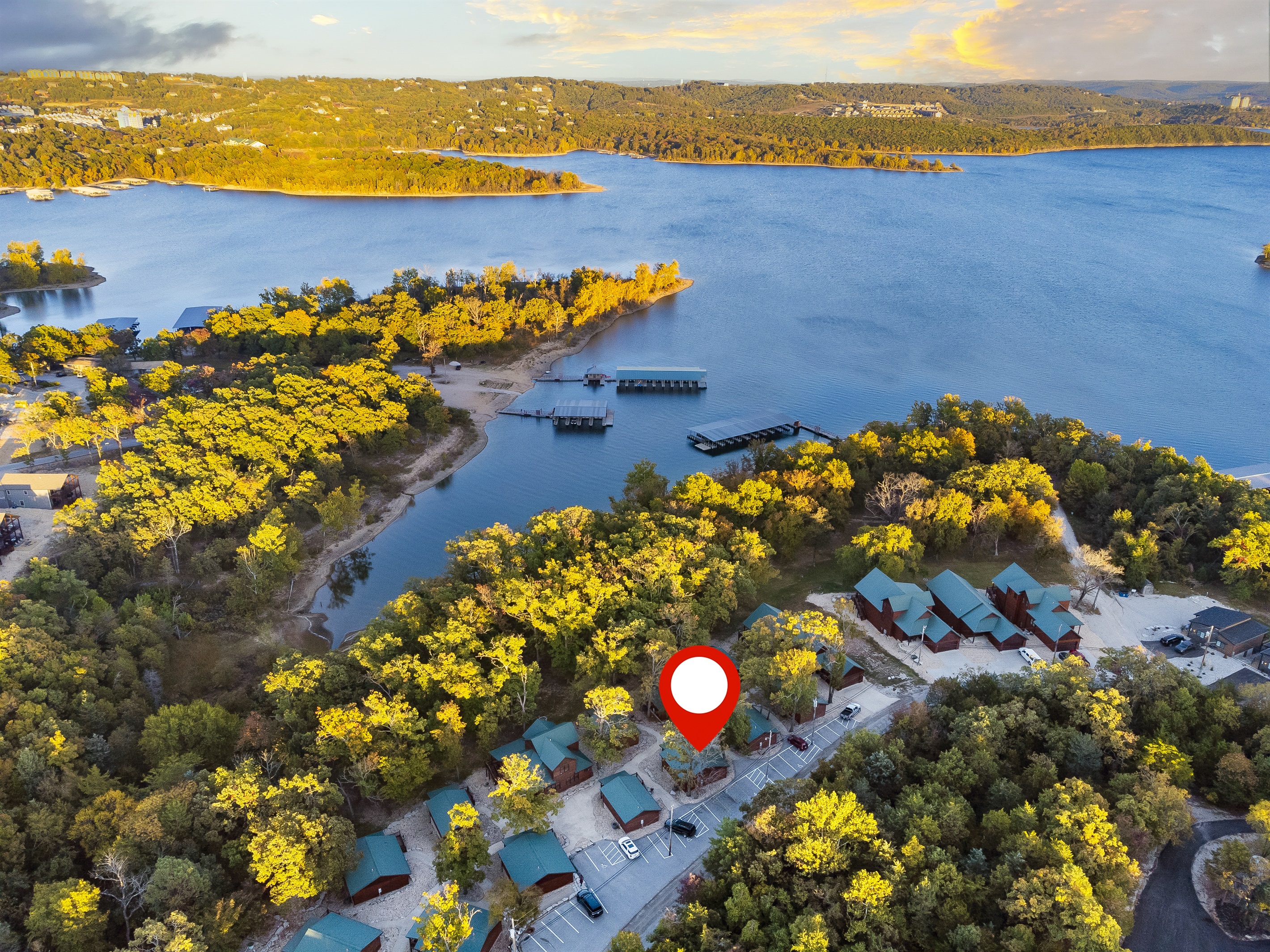 Walk to Table Rock Lake
