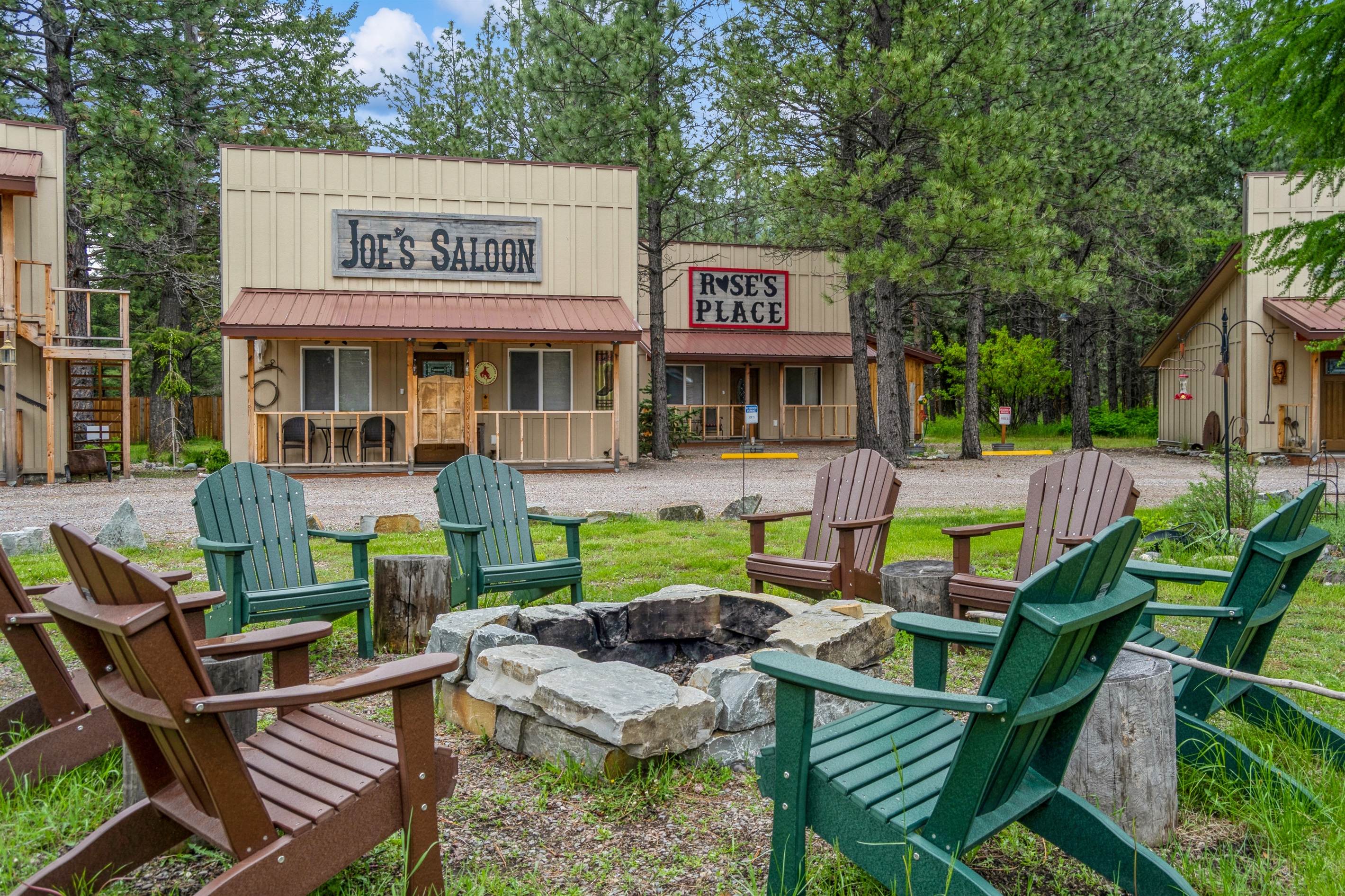 Common Fire Pit Area