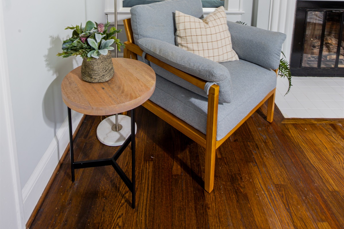 Comfy seating in the living room