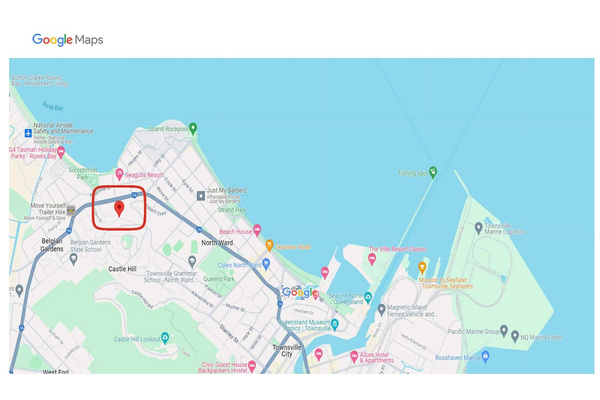 Google Aerial Map 