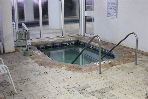 South Tower Indoor Hot Tub