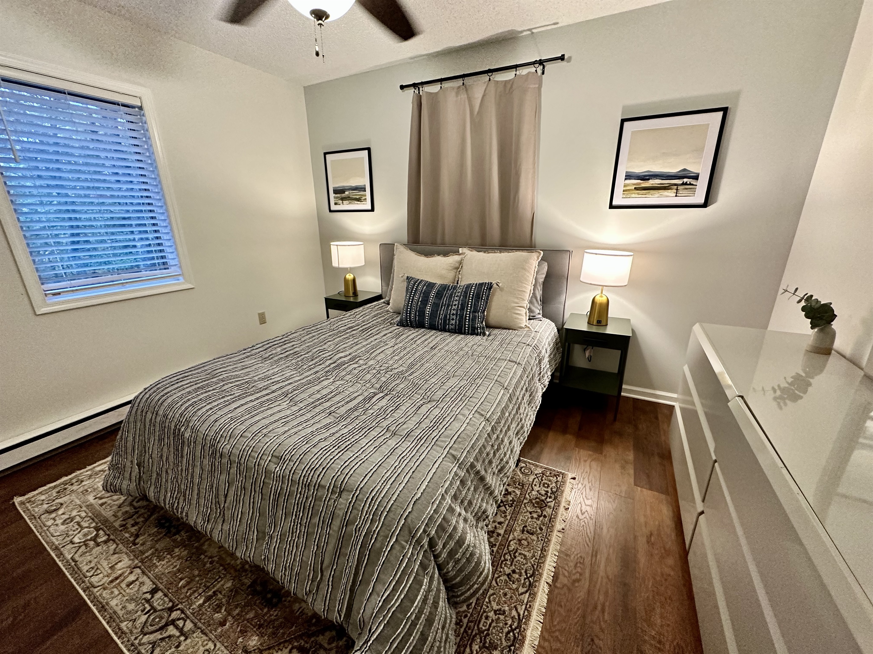 Bedroom 4: shares bathroom with Bedroom 3 in the loft.