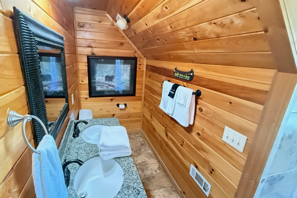 Upstairs Private Bath