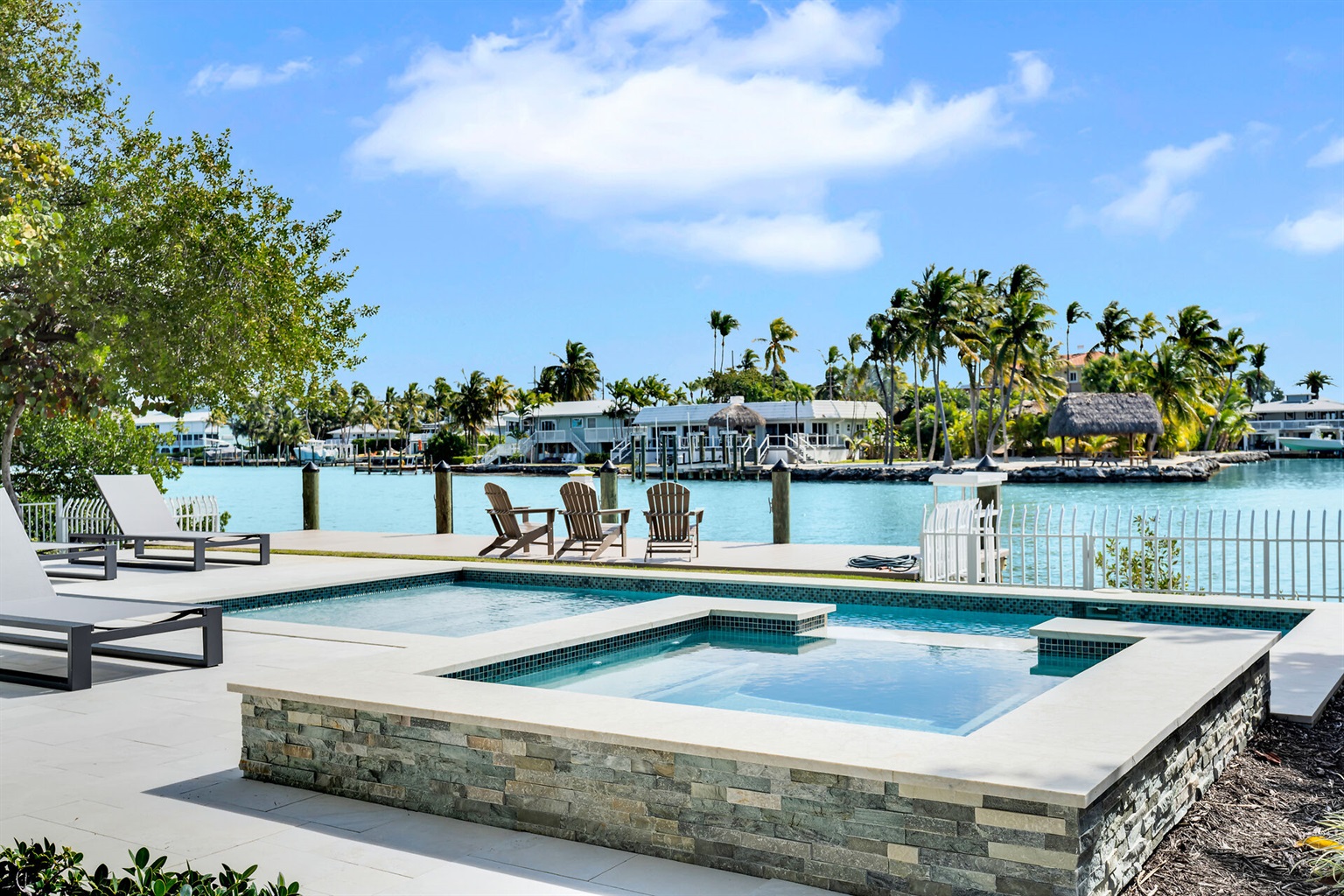 Islamorada Palm Cove - serene waterfront home with pool, hot tub and 42' of private dockage. 