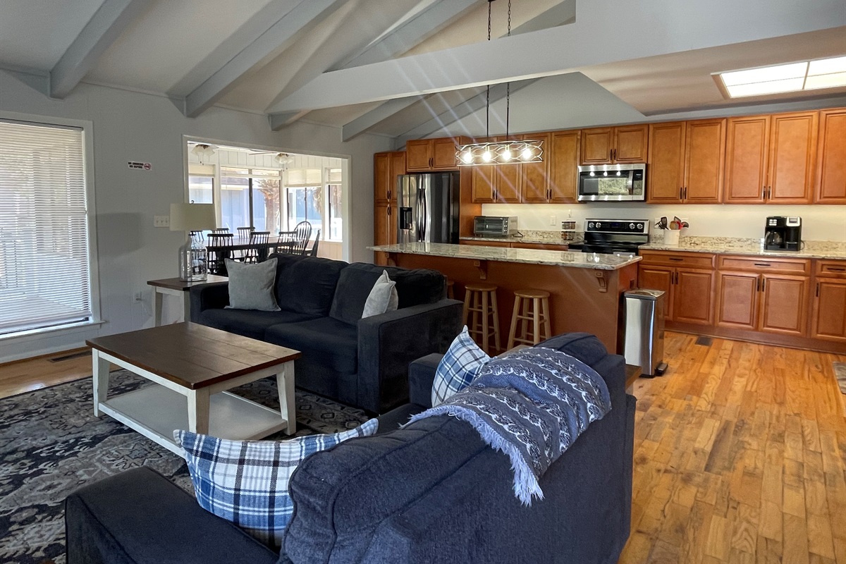 Spacious living area