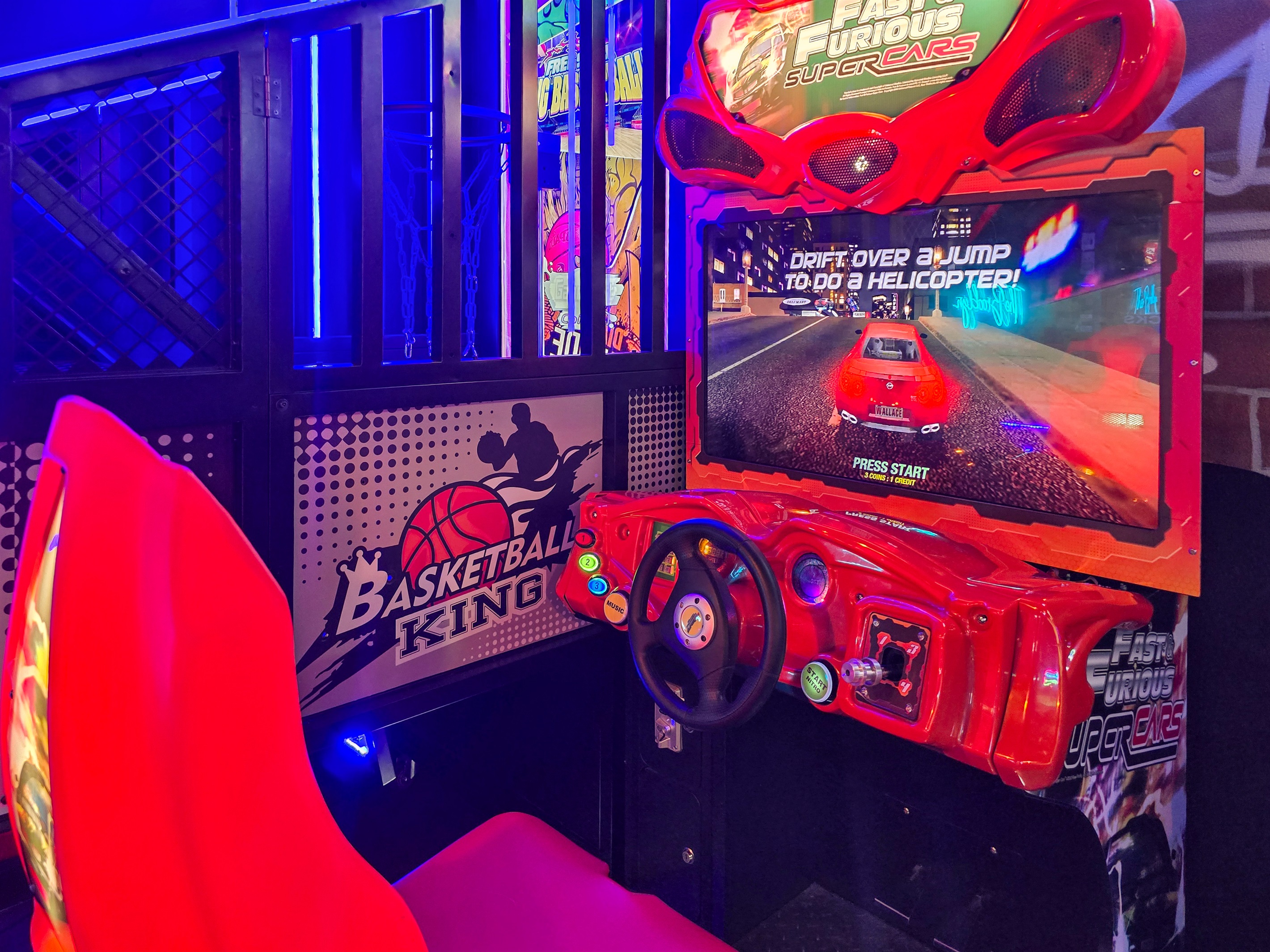Fast and furious racing arcade!