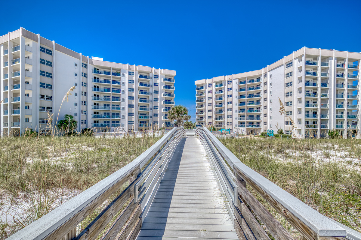 Boarded Walk Over to Beach