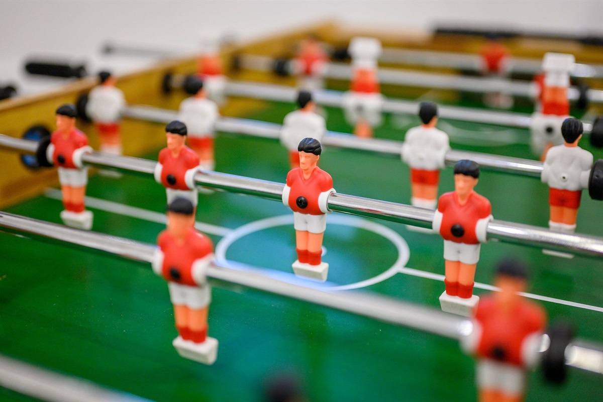 Foosball nights make the best cabin memories.