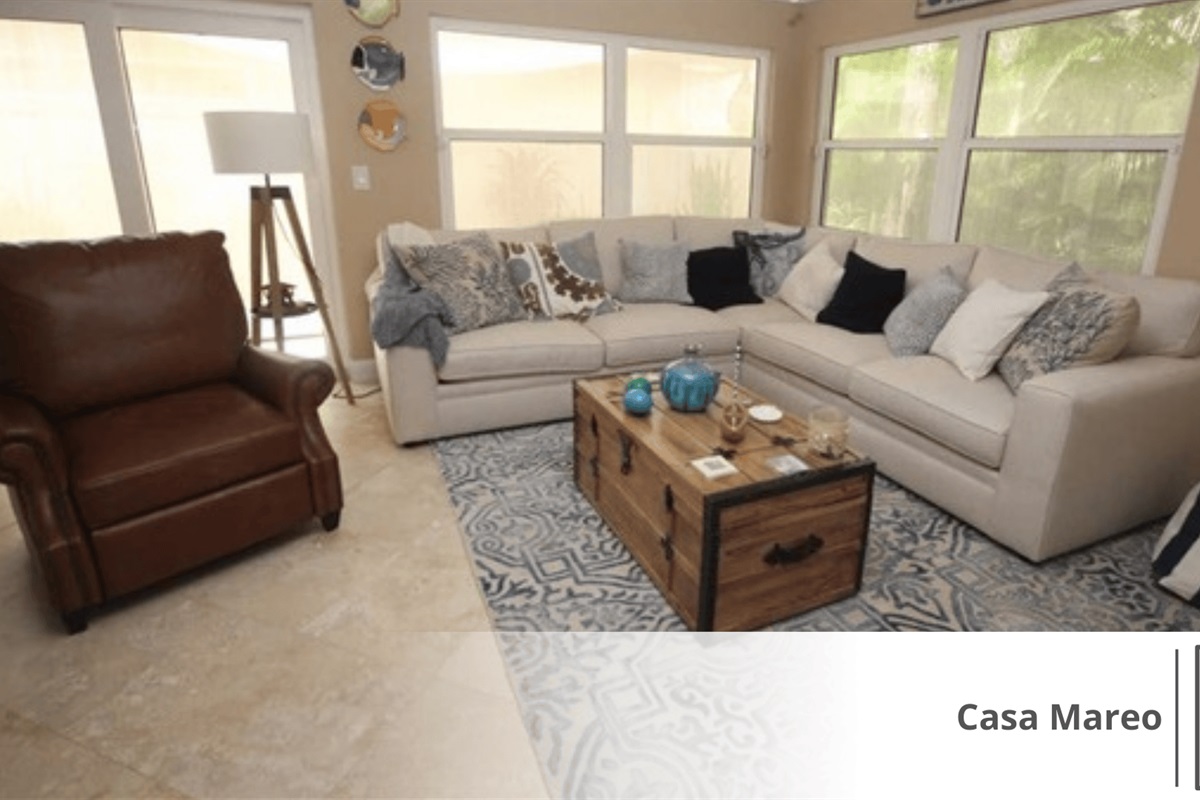 Living Room off of Courtyard