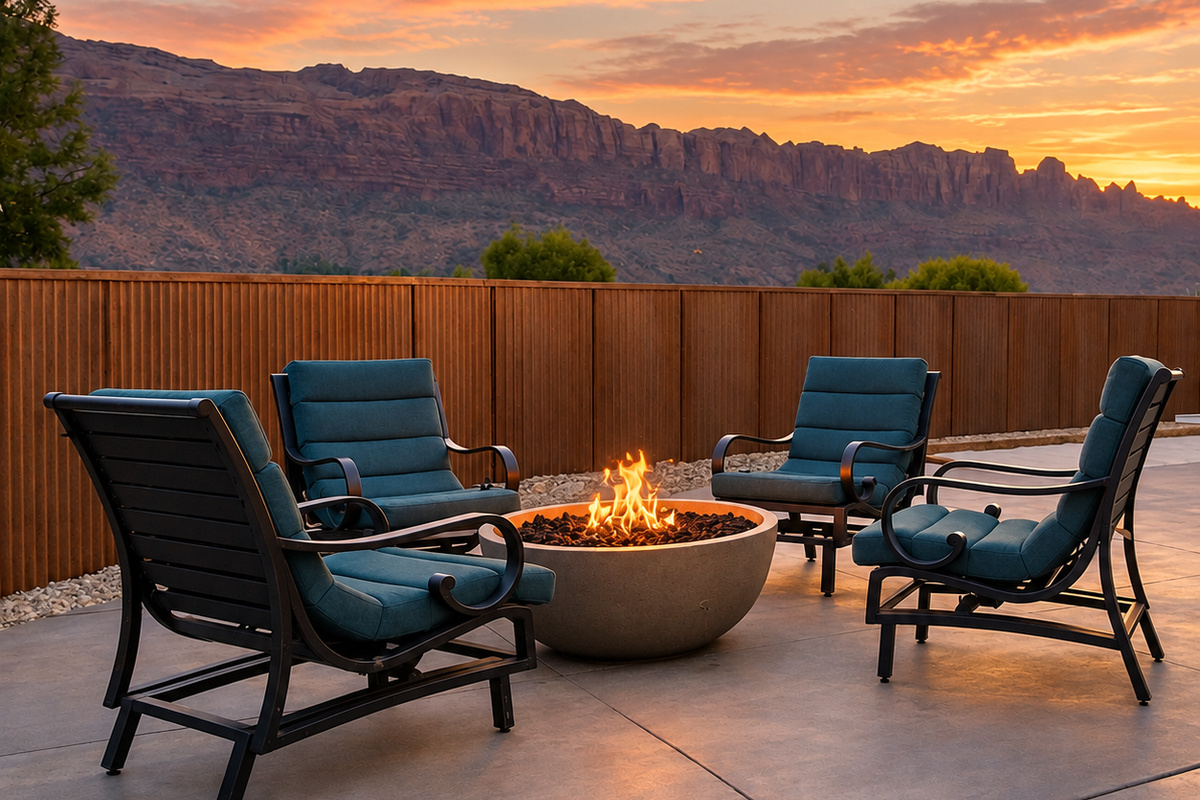 Outdoor firepit