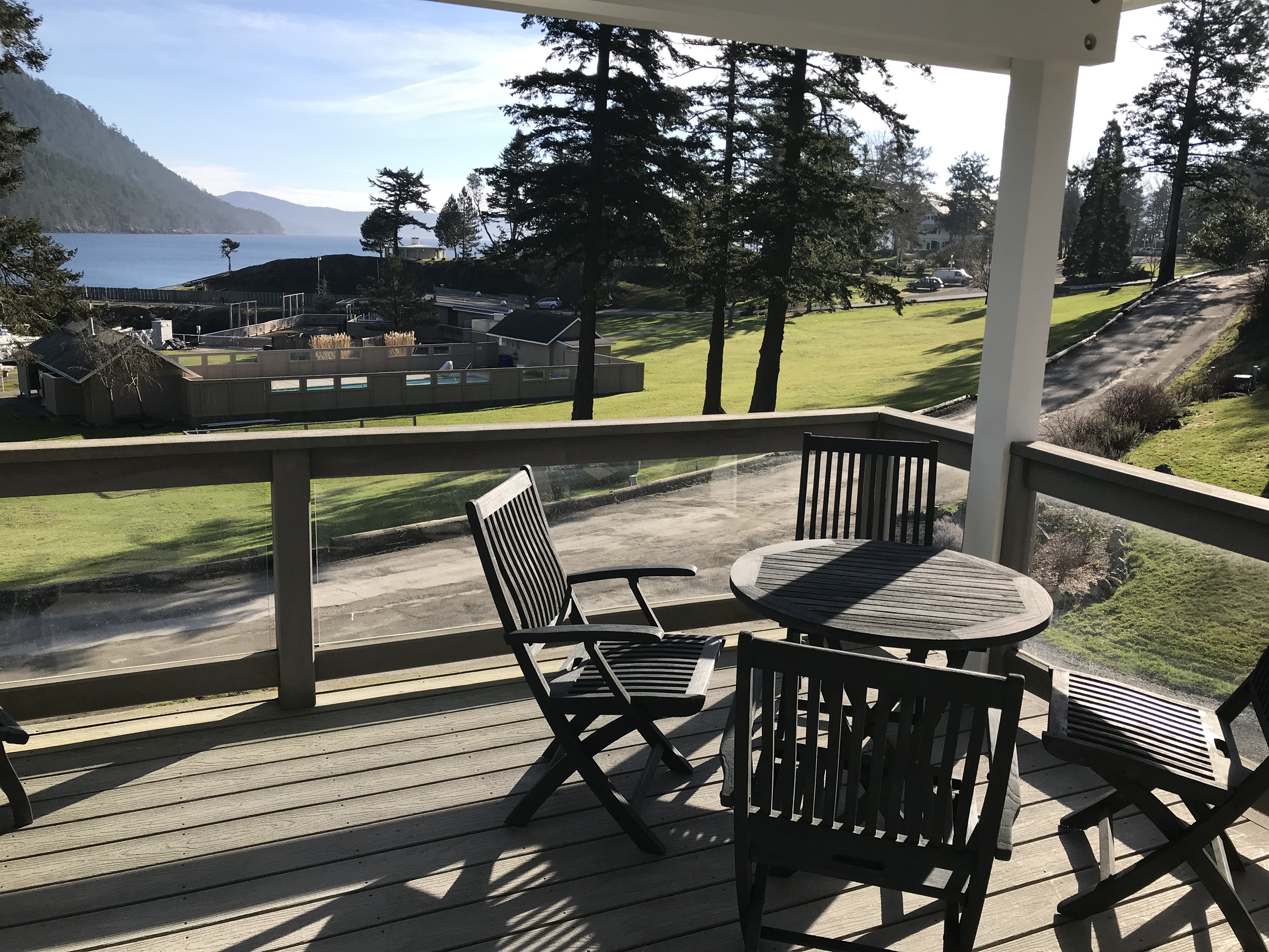 Ideal location for a meal