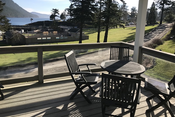 Ideal location for a meal