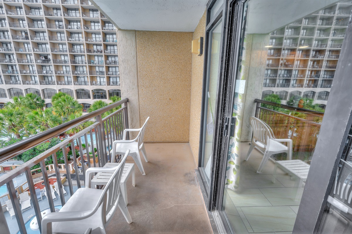 Amazing View from the Balcony!