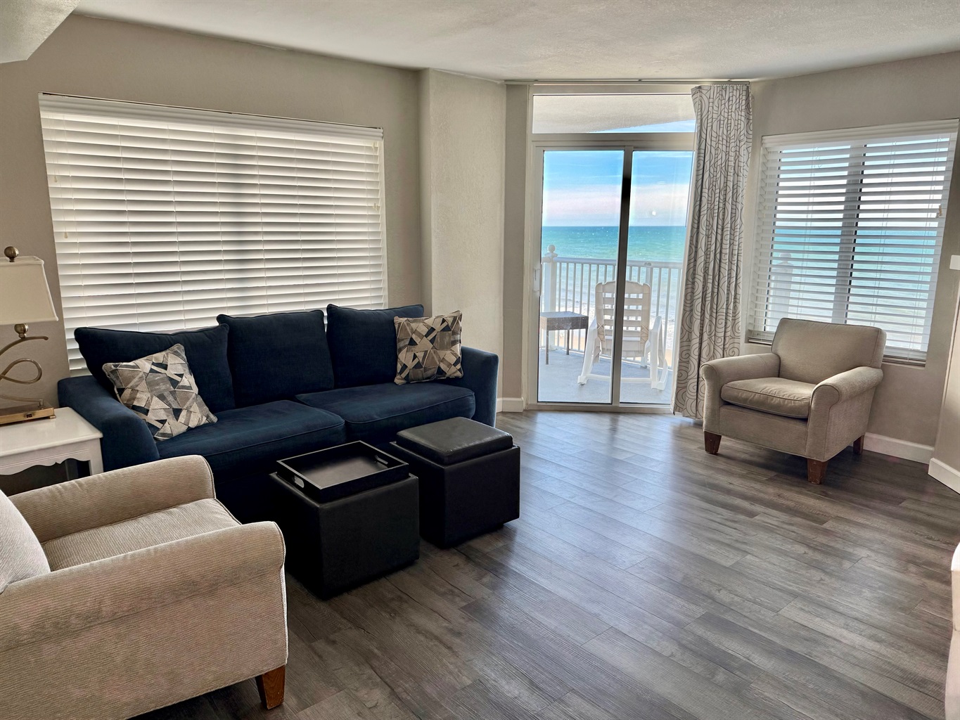 The Living Room is open and spacious.