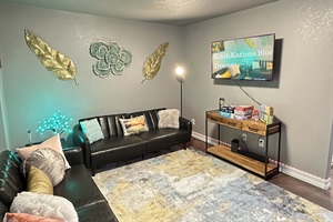 Step into our living room sanctuary, where comfort meets entertainment.