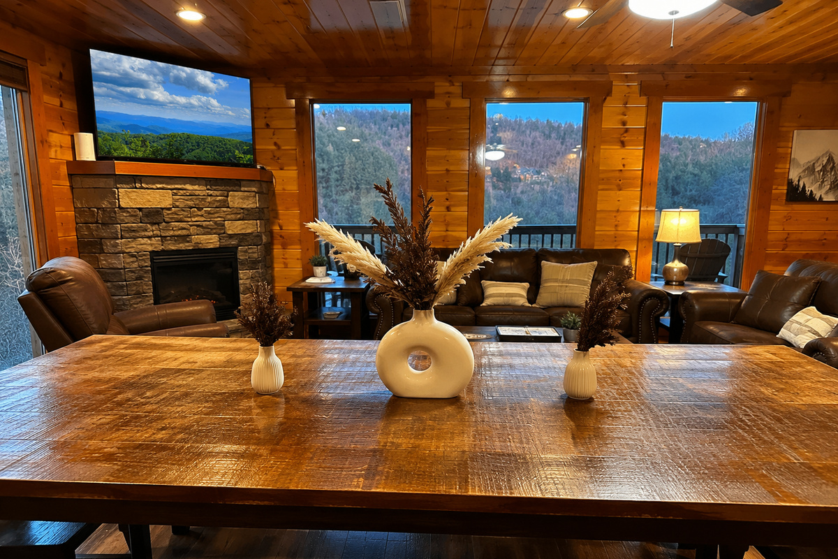 With the view shifting by the hour and the season, it's always a good time to soak in the Smoky Mountain views