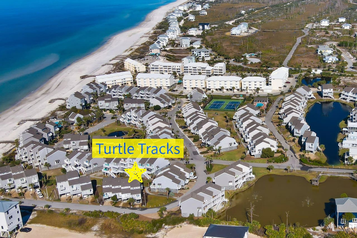Walk the property paths and feel the quiet of Cape San Blas &mdash; the kind of natural setting that slows everything down.