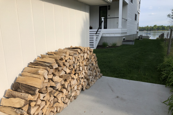Firewood (side of garage)