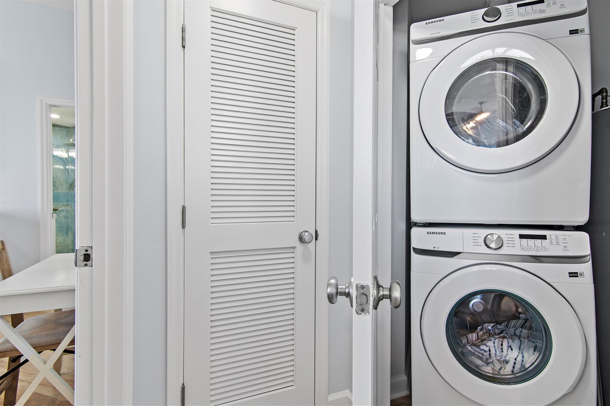 Laundry room closet