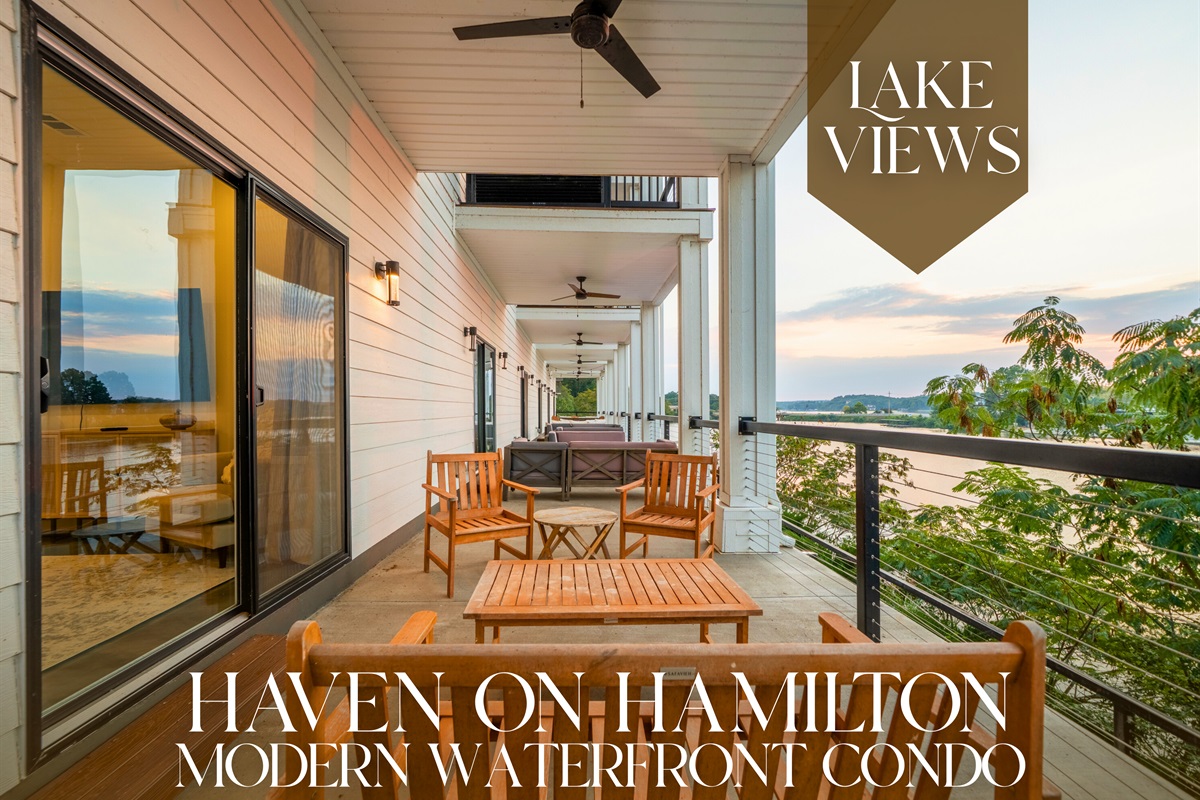 Haven on Hamilton &ndash; a modern condo with panoramic lake views.