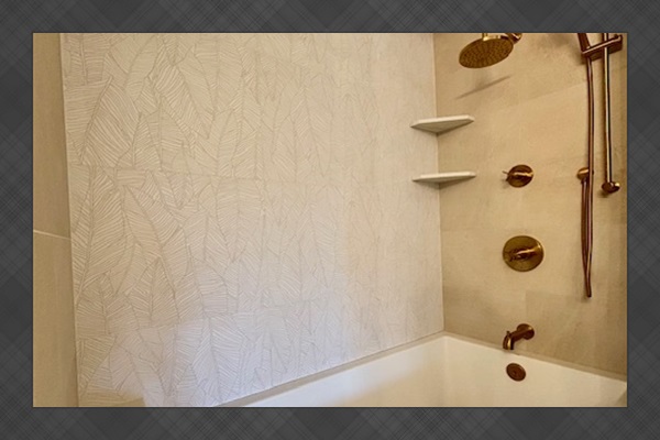 Master Bathroom with Tub