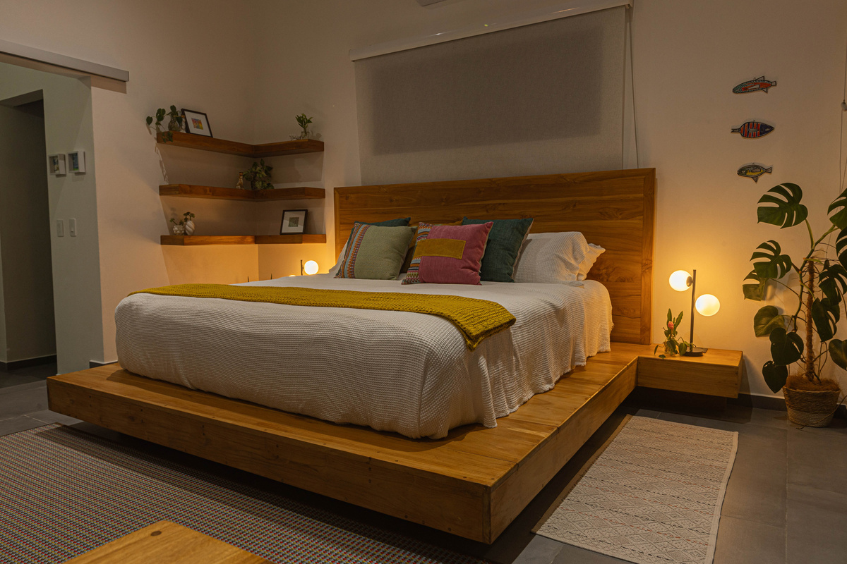 Comfortable King size bed