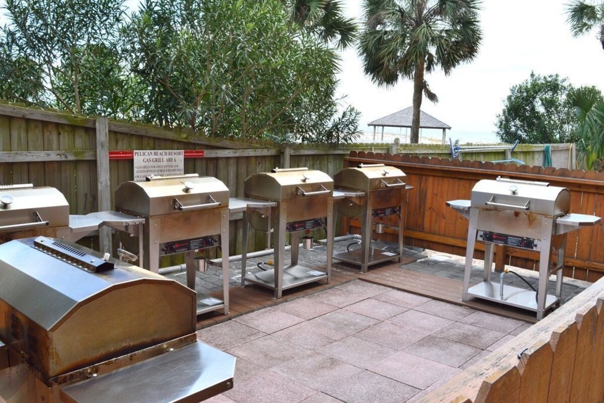 Updated BBQ Grills waiting for the meats