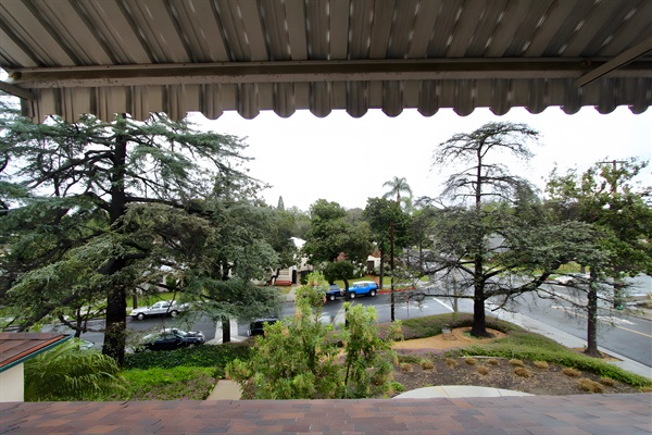 View from master bedroom