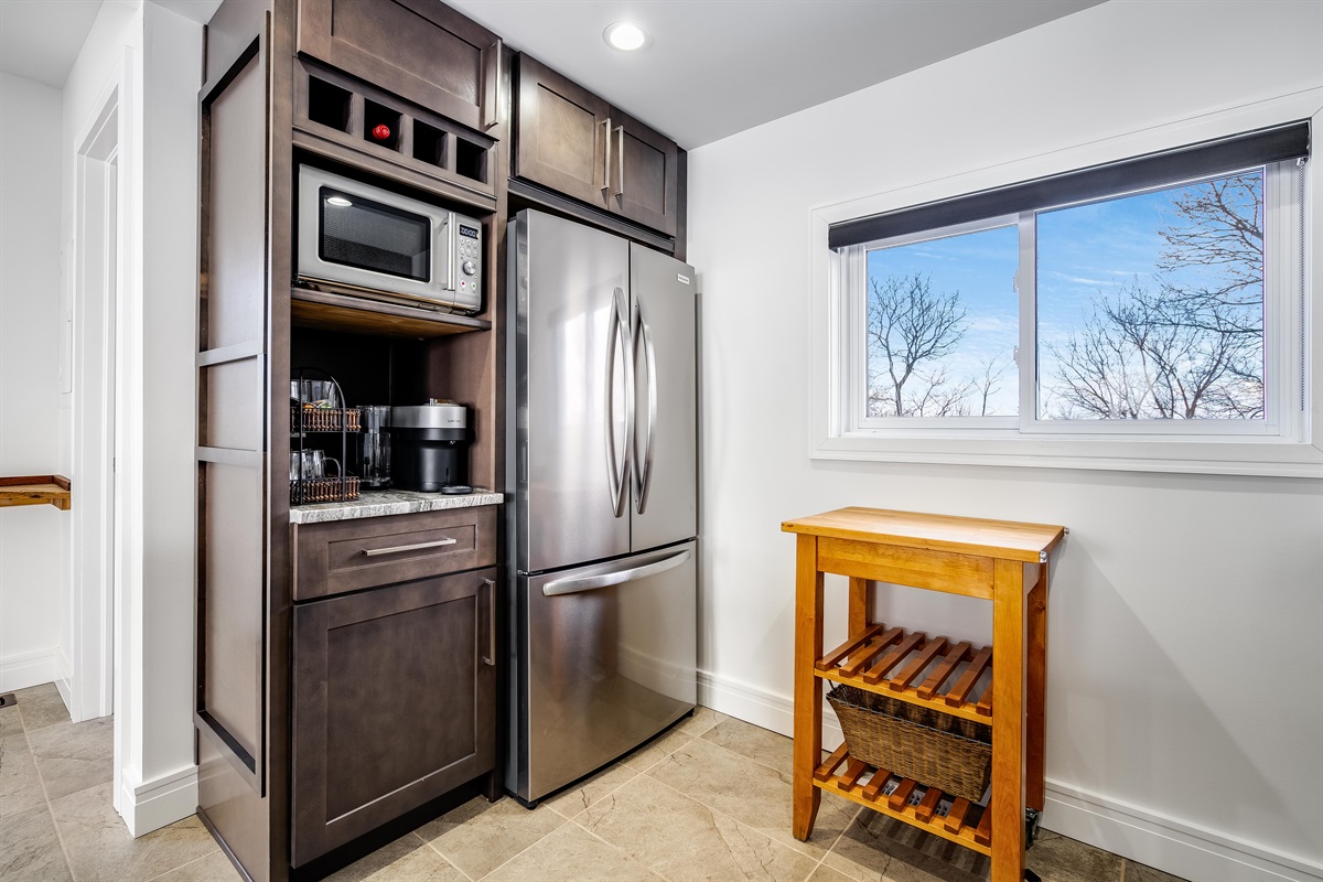 Clean lines balanced with rustic warmth.