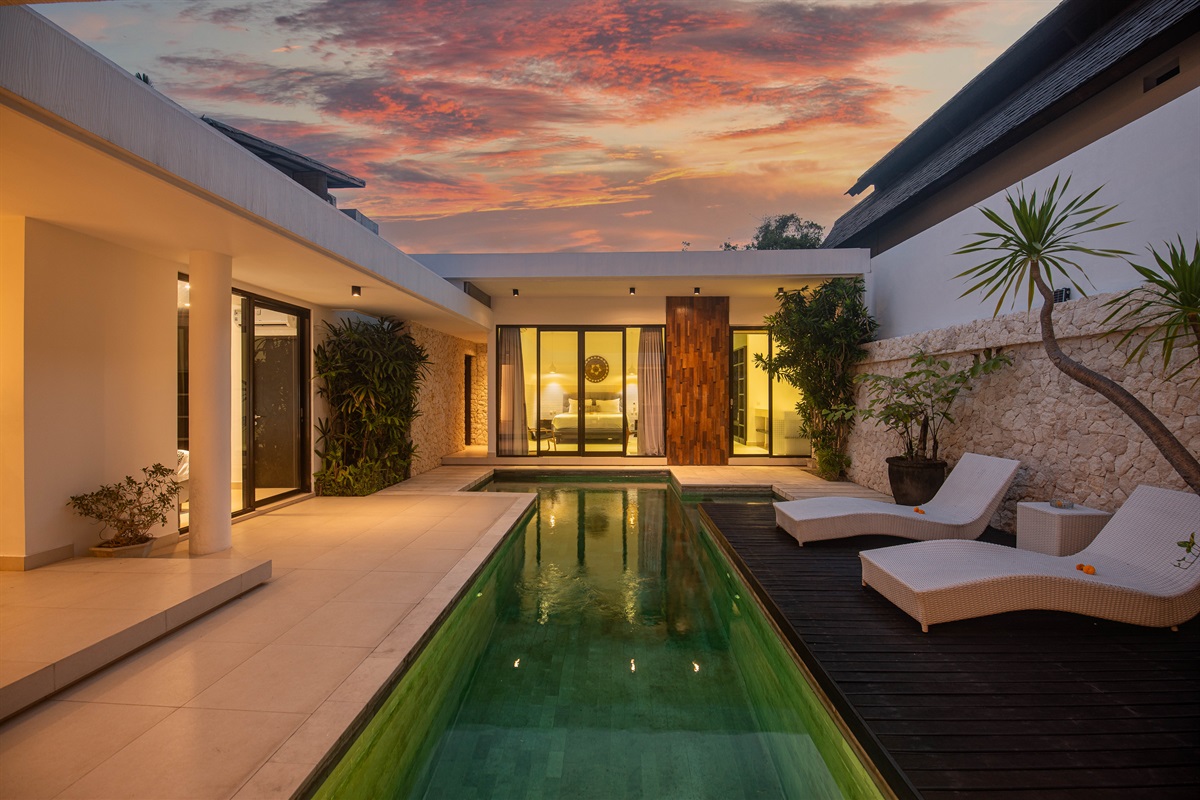 Pool area