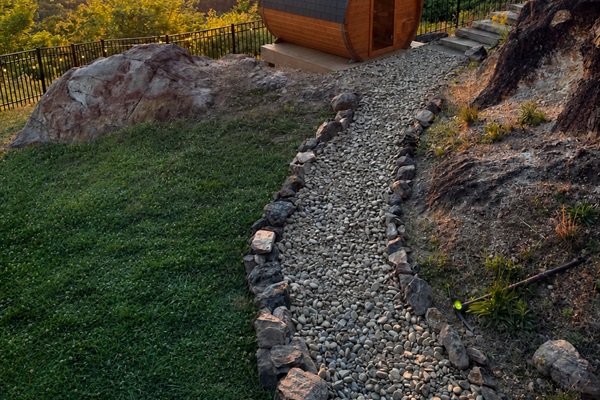 !! This is a rendering of Sauna !! Sauna to be installed in June.