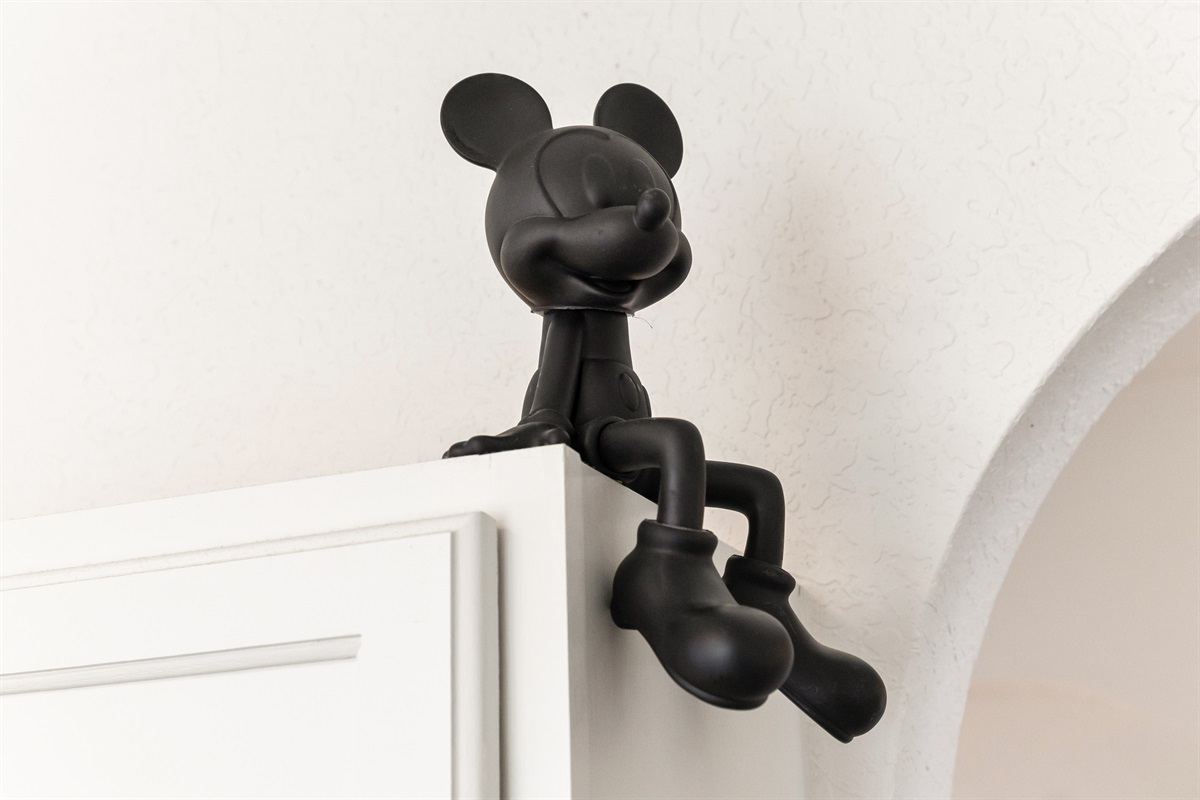 Mickey shows up in the most unexpected places...