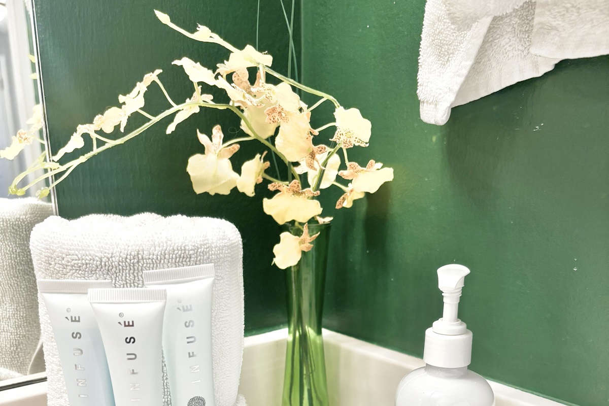 Starter amenities included