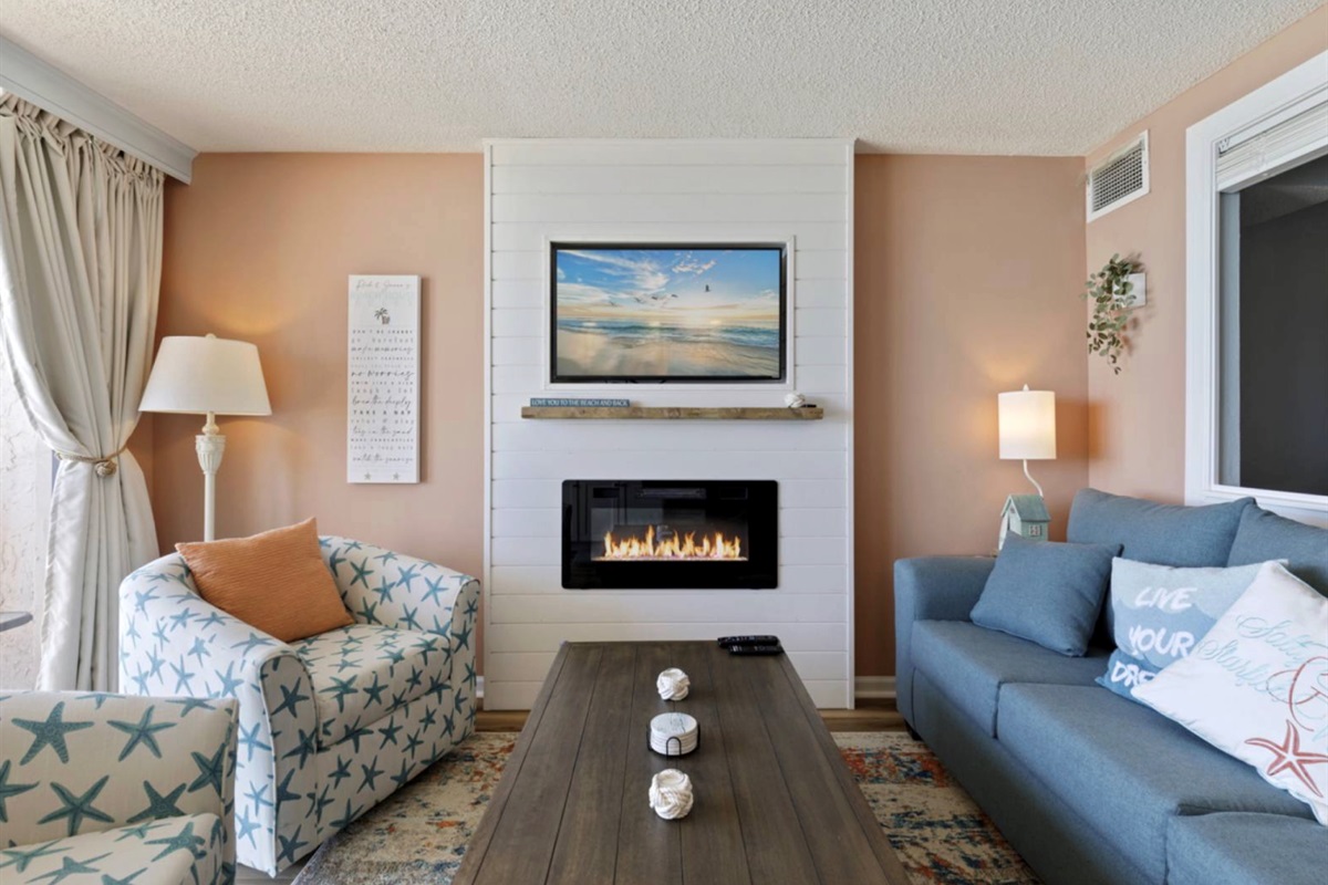 Fire Place in Living Room