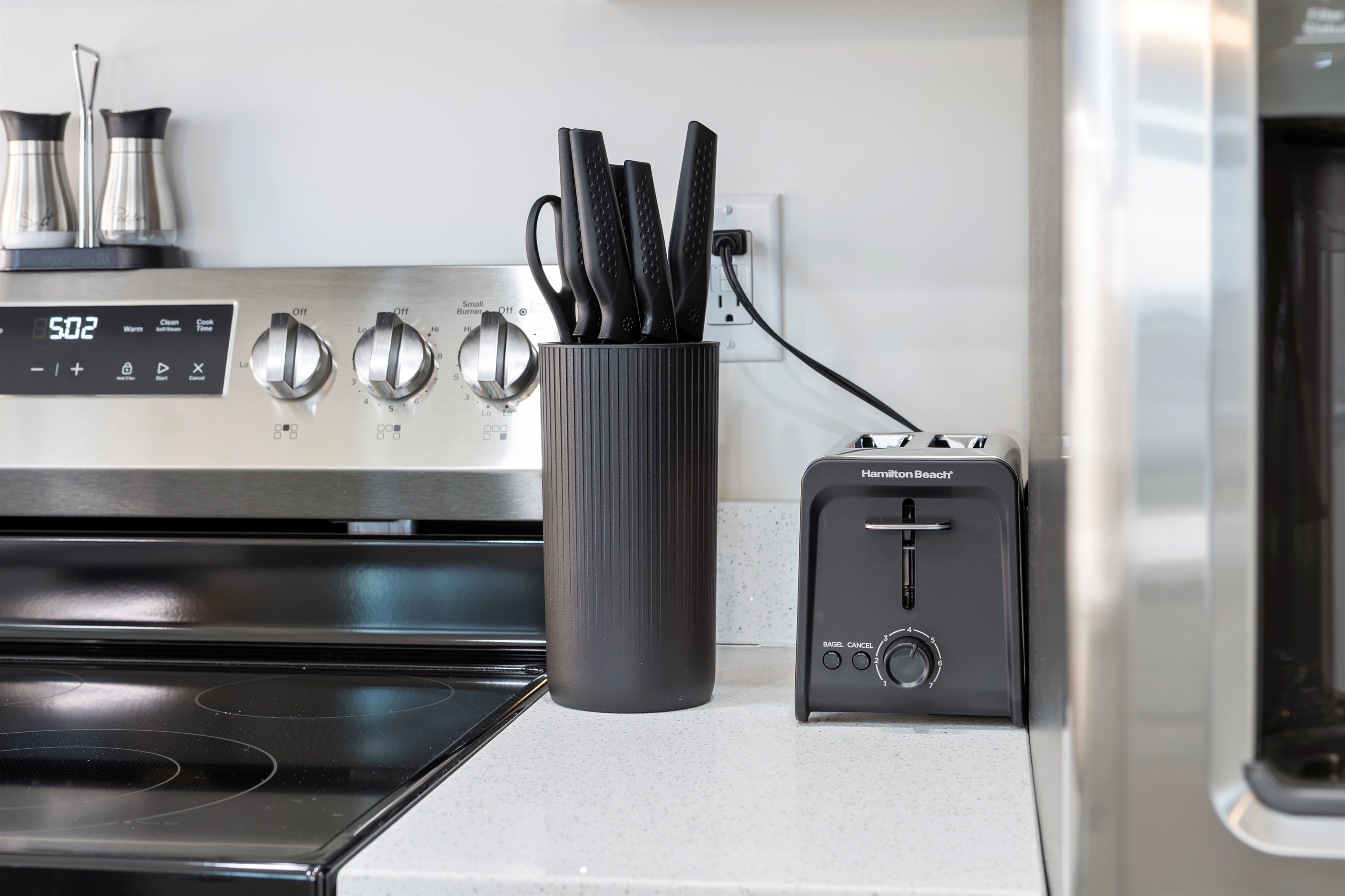 Well stocked kitchen