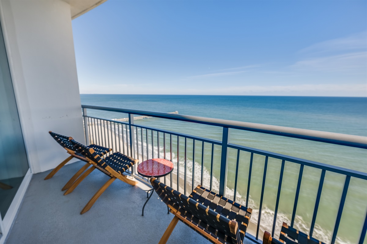 Breathtaking Views from Balcony!