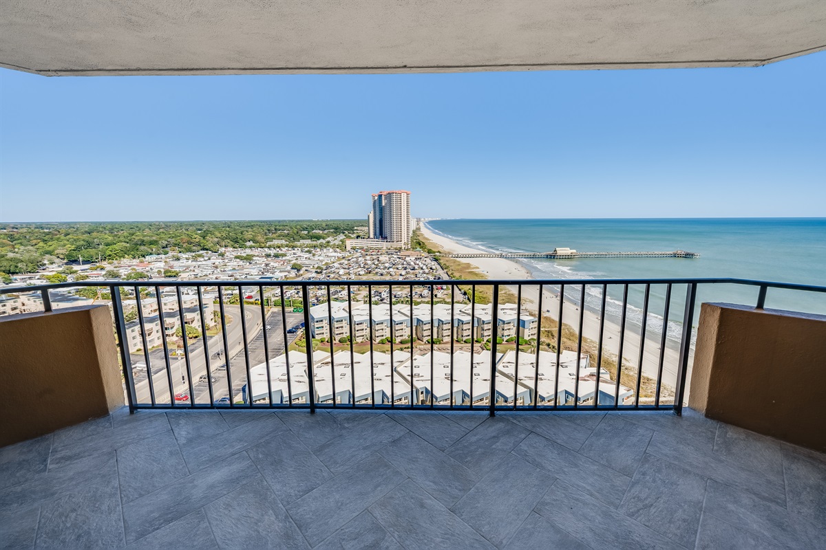 Breathtaking Views from Balcony!