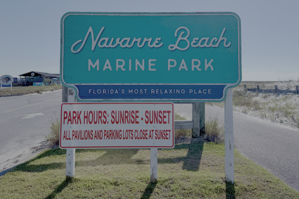 Navarre Beach Marine Park is a great place to unwind and soak up the views on the beach or the sound side.