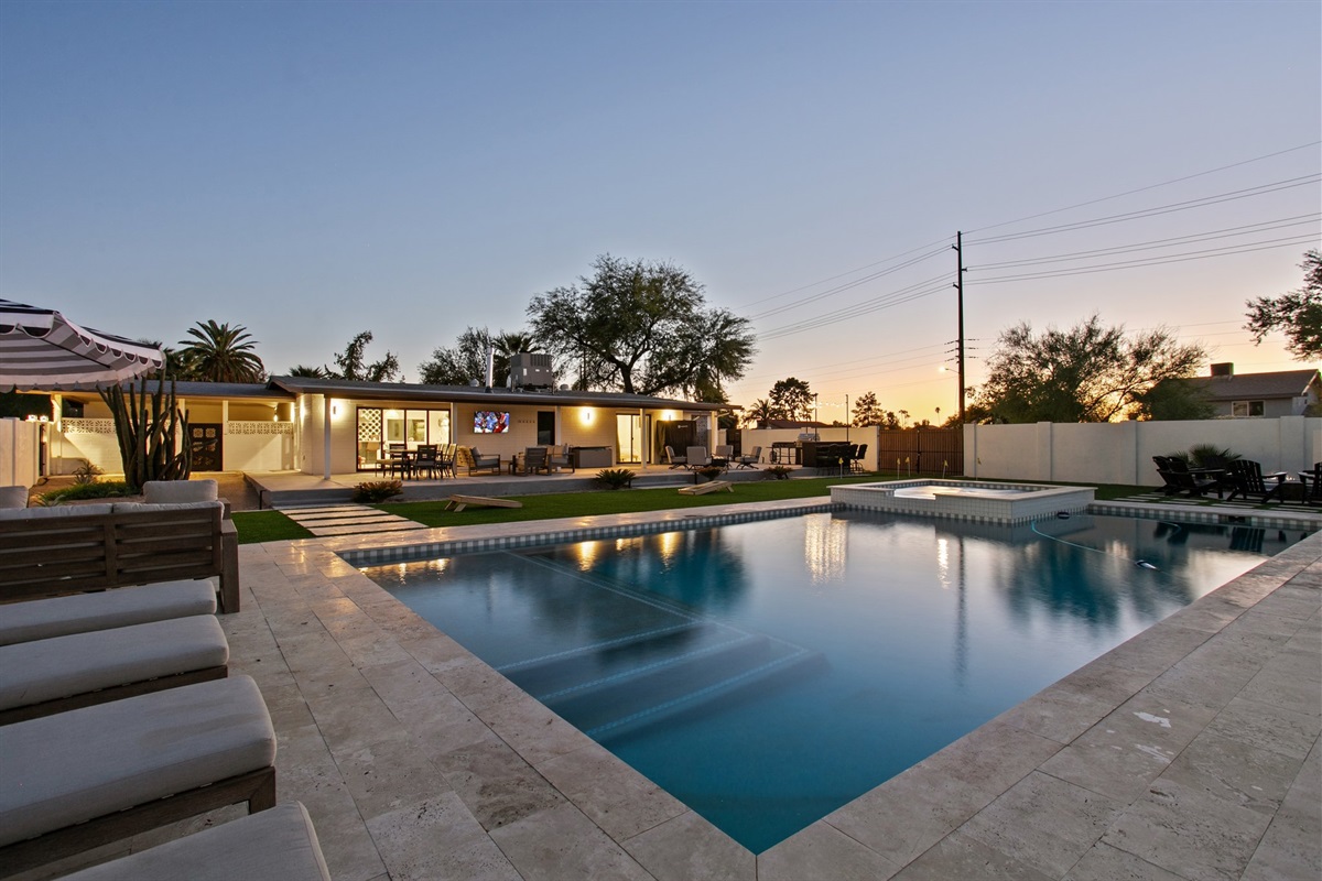 Camelback Casa | 4BR in Scottsdale | Heated Pool & Hot Tub — Casa Camelback | 3BR+Bunkhouse | Heated Pool & Hot Tub, Scottsdale, Arizona — photo 4