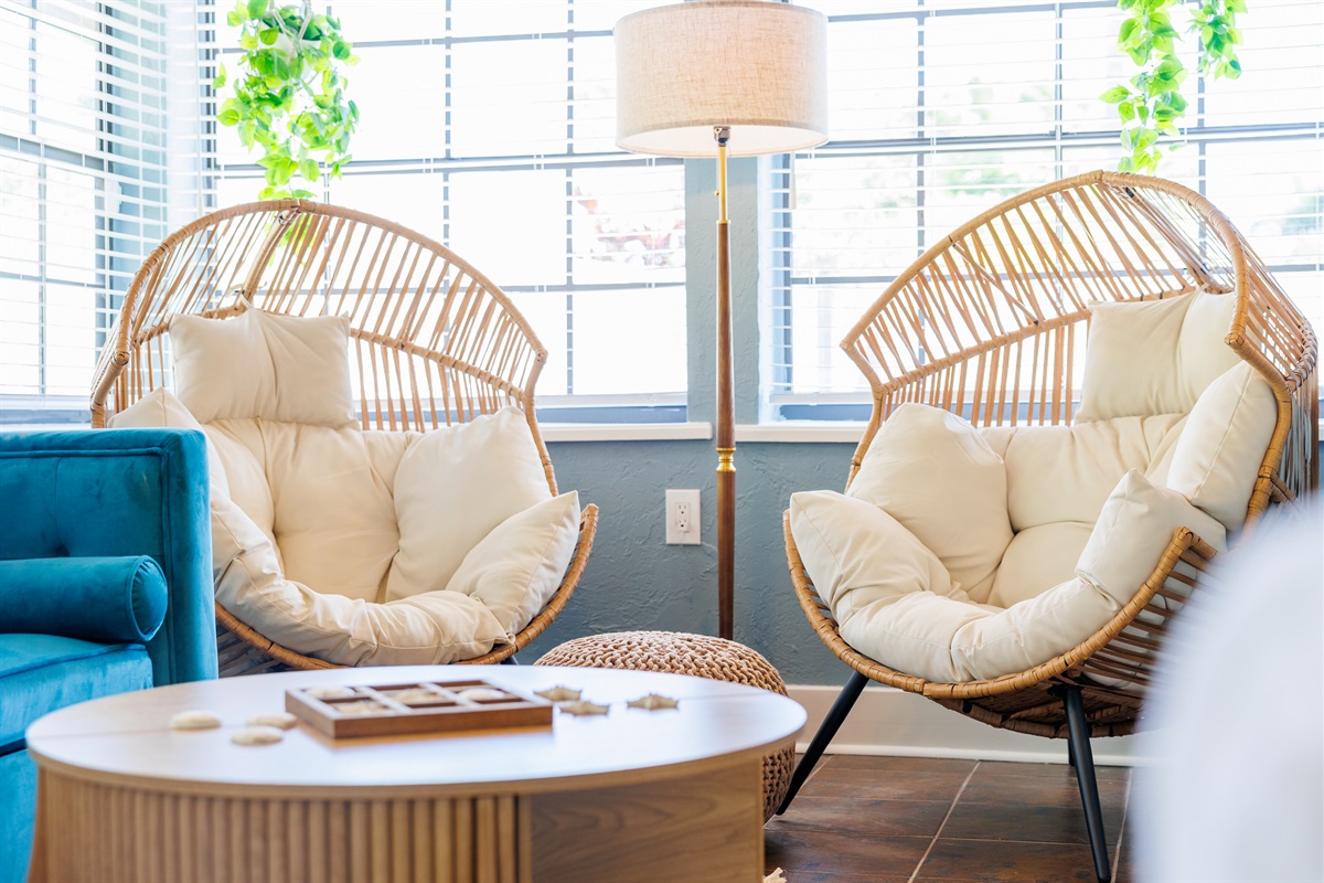 Perfect place to curl up and read a book