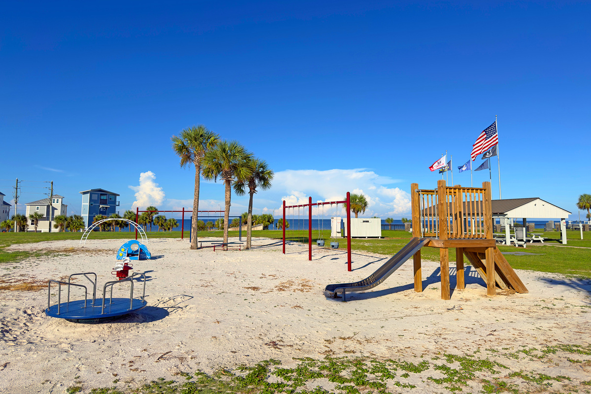 Playground with a view 1 block away