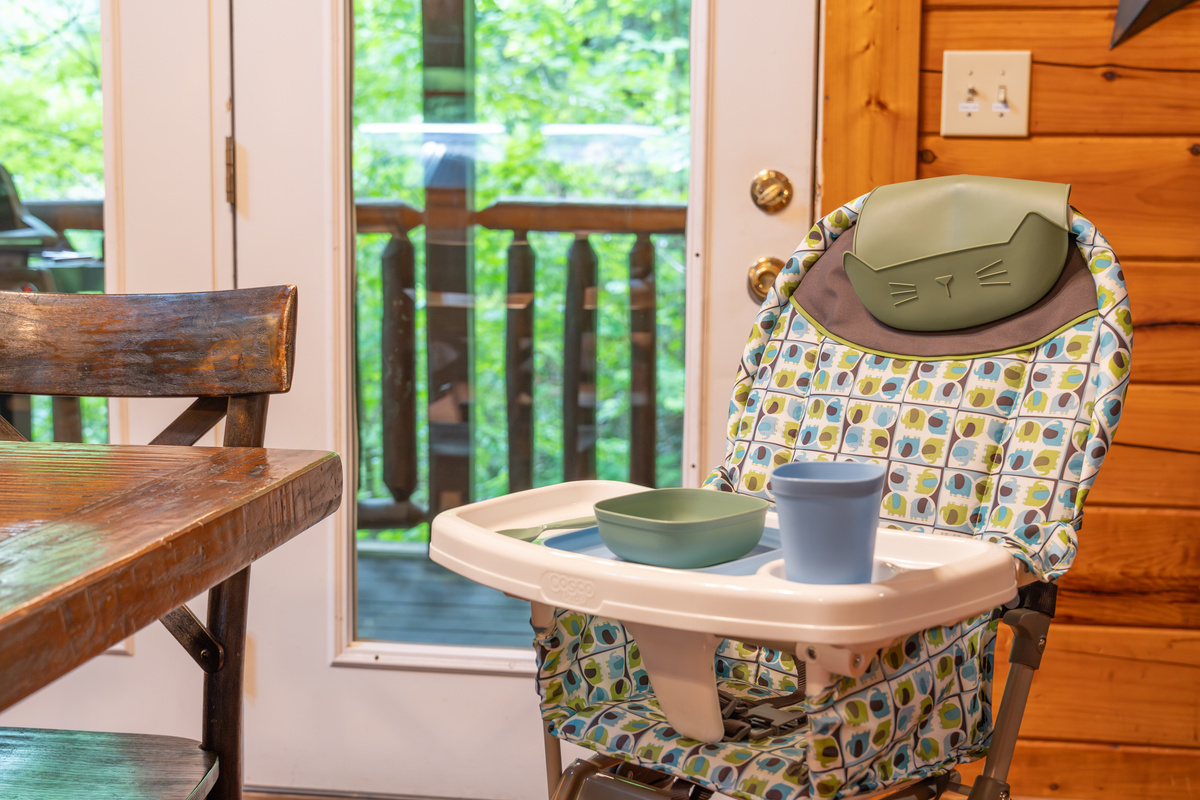 Your littlest family members even have their own seat at the table. 