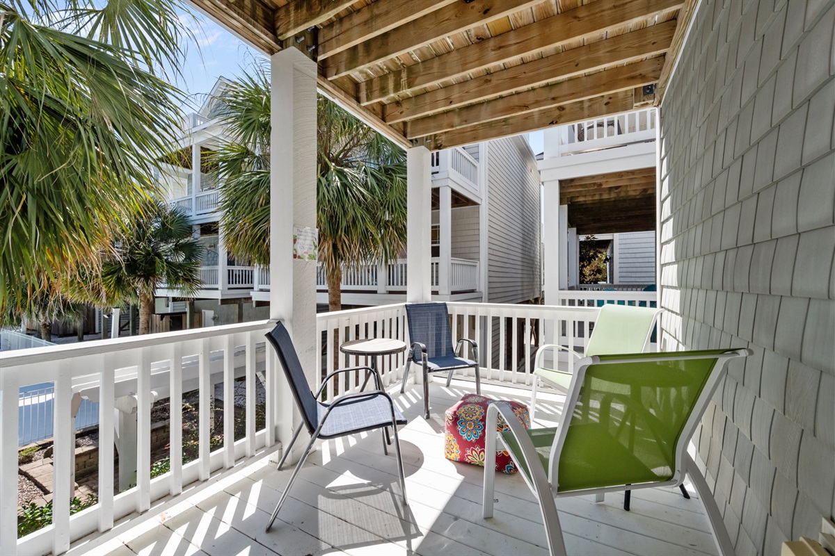 Enjoy a glass of wine in the evening