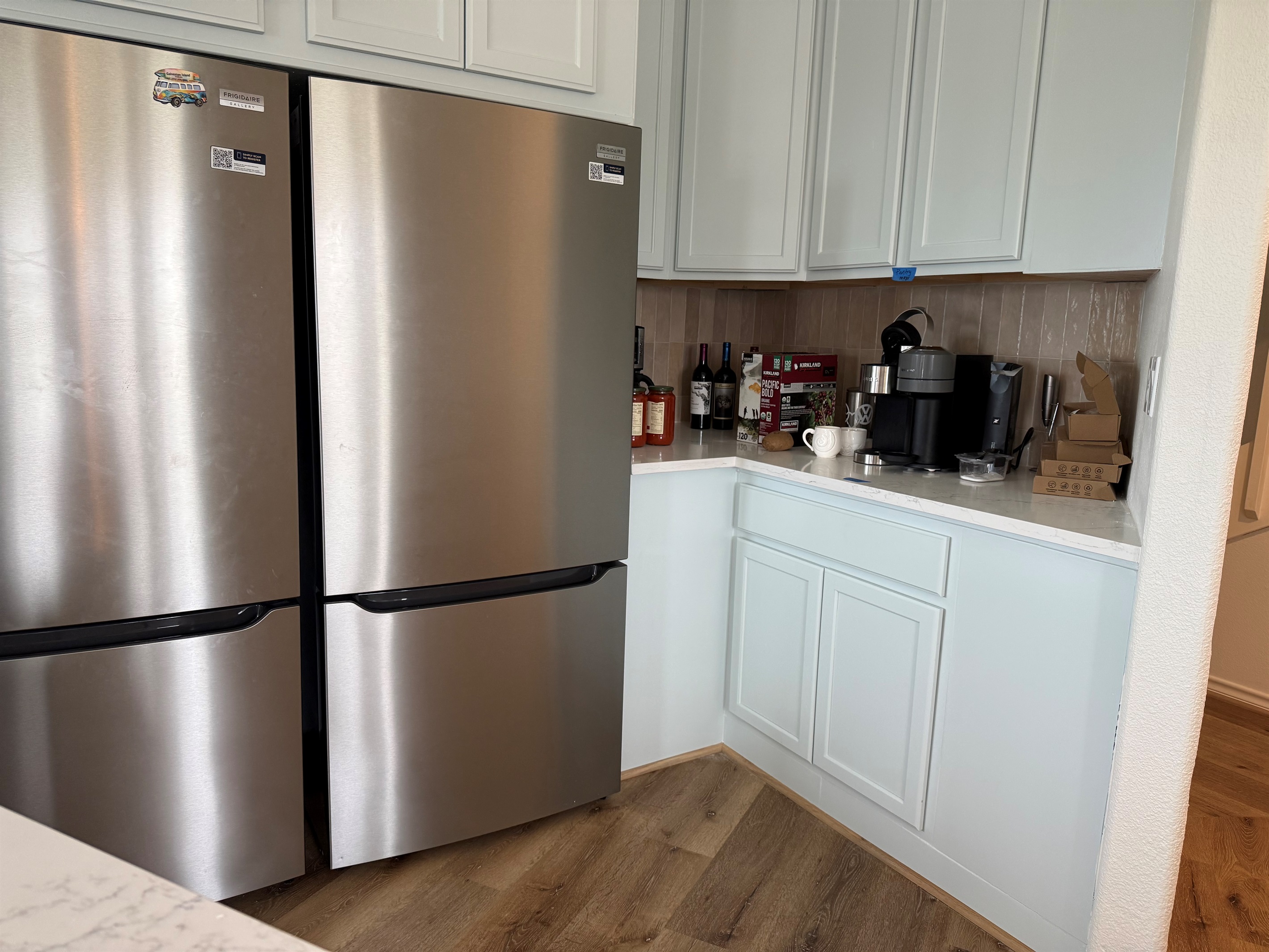 Double fridges! Coffee bar dedicated space for your cuppa! 5/7/26