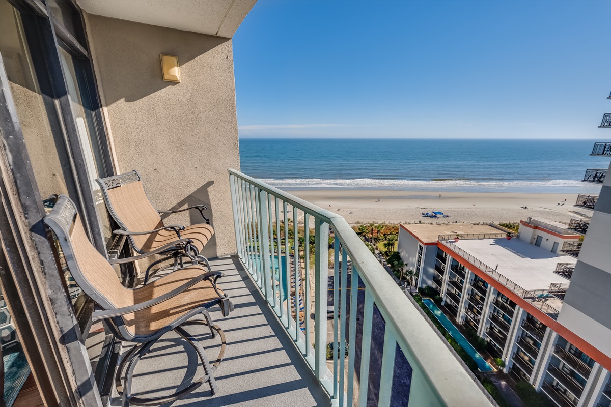 Amazing View from the Balcony!