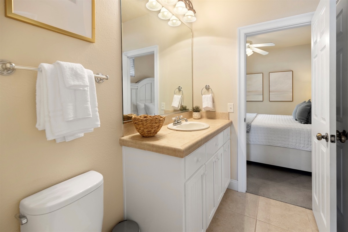 Jack and Jill Bathroom (1st Floor)
