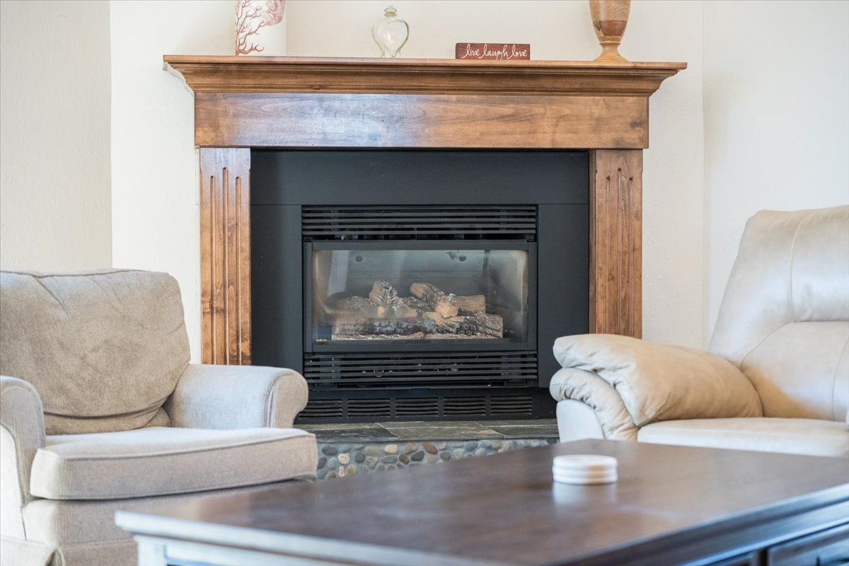 Gas fireplace