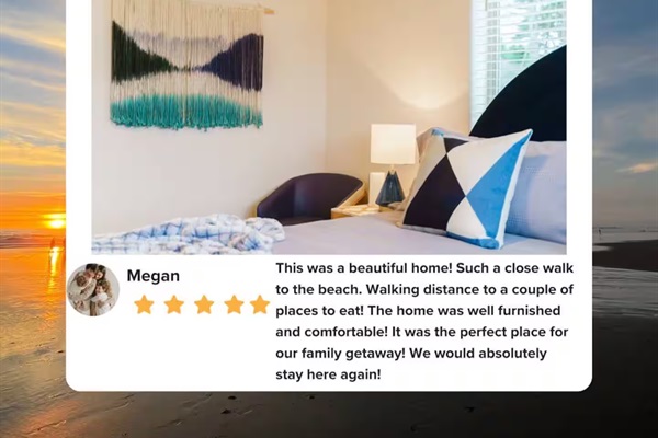 We are within walking distance to the best beach in Lincoln City and Kyllos Restaurant. This home is great for families, pets and couples too! We have stylish and comfortable furnishings throughout the home to make your stay relaxing and comfortable!